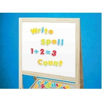 Monarch 67pc Wooden Upper/Lowercase Letter/Numbers ATD-165