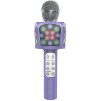 Techxtras Bluetooth Karaoke Microphone Purple AUL15045