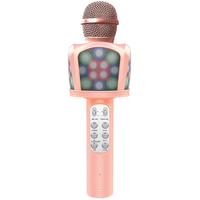 Techxtras Bluetooth Karaoke Microphone Pink AUP15044