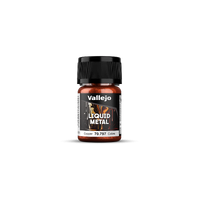 Vallejo Liquid Gold Copper - 35 ml Alcohol-based Metallic Paint