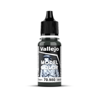 Vallejo Model Colour #080 - Black Green - 18 ml Matt Acrylic Paint