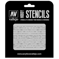 Vallejo 1/35 Wood Texture Num. 1 Stencil [ST-TX006]