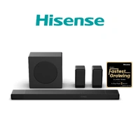 Hisense AX5140Q 600W 5.1.4 Channel Soundbar with Dolby Atmos
