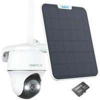 Reolink Go PT Ultra+Solar Panel 2+64GB SD Card 4K 4G LTE Wire Free Camera B4GPT4K04SP64