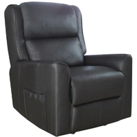 Baltimore Dual Motor Lift Chair - Black Leather BALTDUALBLK