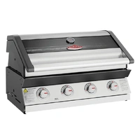 BeefEater 1600 Series 4 Burner Stainless Steel Build In BBQ