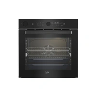 Beko 60cm Multi Function Steam Assisted Black Oven