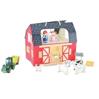 Bubbadoo Wooden Kids Farm Playset BD0036