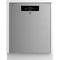 Beko 60cm Built Under Dishwasher Platinum Steel