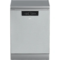 Beko 60cm Freestanding Dishwasher 16 Place Platinum Steel