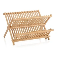 Hacienda 2 Tier Bamboo Dish Rack BDR42