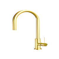 Crossray Gooseneck Pull-Out Mixer Light Gold BDTG201LG