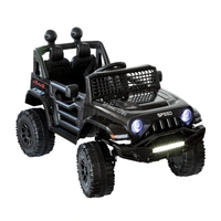 Lenoxx Jeep Inspired Remote Controlled Ride-on Children's Electric Car - Black BHM6588B