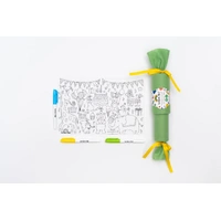 Scribble Mat Birthday Cracker 30x20cm Midi Size