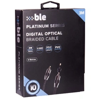 Laser Premium Optical Cable Male to Male with Converter 3.0m BL-OPTP30