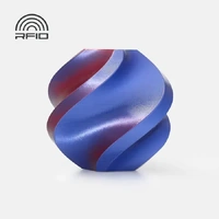 Bambu Lab Filament PLA Silk - Midnight Blaze (Blue - Red) SPL BLX-FLMT-A05-T2-SPL