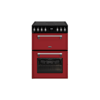 Belling 60cm Colour Boutique Mini Induction Range Cooker - Chilli Red BMR60DOINDCHR
