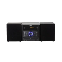 LENOXX WIRELESS STREAMING DVD/CD/MP3 SHELF SYSTEM, USB PORT, AUX IN, FM RADIO, 15W x 2 RMS