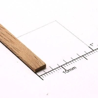 Bud Nosen Timber 24" Mahogany Strips 3/16" x 3/16" (25) [8654]