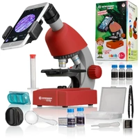 Bresser Junior 40x-640x Transmission Microscope Red  BR-11070