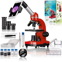Bresser Junior Biolux Student Microscope Red  BR-13522