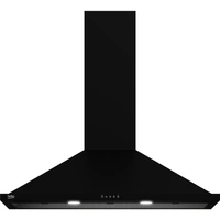 Beko 90cm Black Canopy Rangehood BRH90CB
