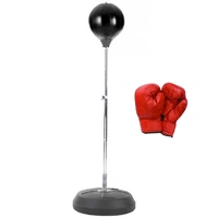LENOXX FREE-STANDING BOXING SET, DURABLE PU PUNCHING BALL, SPRUNG HROME BAR