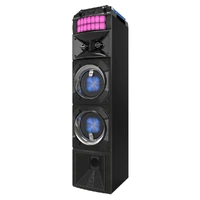 Lenoxx LED Stage Lights Portable Speaker with 80W RMS BT9350