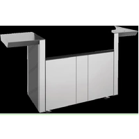 BeefEater 1600 Series Stainless Steel 5 Burner BBQ Trolley w/ Side Burner BTR1651SA