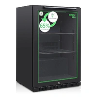 Back Bar Fridge - Single Door, 113L BLACK FINISH Reduced Heat, Noise and energy.**DISPLAY MODEL ONLY - 1 PER CUSTOMER**
