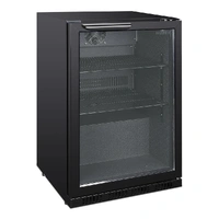 Back Bar Fridge - Single Door, 113L BLACK FINISH**DISPLAY MODEL ONLY - 1 PER CUSTOMER**