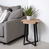 Criterion Capri End Table Ready To Assemble Oak 450x450x500mm CAPRI-ET445OAK
