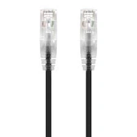 Laser 2m Ultra Slim Cat6 Network Cable Black CB-C6-02BLK