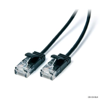 Laser 5m Ultra Slim Cat6 Network Cable Black CB-C6-05BLK