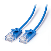 Laser 5m Ultra Slim Cat6 Network Cable Blue CB-C6-05BLU