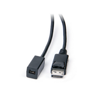 Laser 2m DisplayPort to Mini DisplayPort Cable Male to Female CB-DP-MNDPMF2