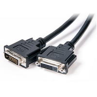 Laser 2m DVI-D Dual Link Extension Video Cable Male to Female CB-DVI-DEXMF2