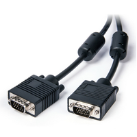 Laser 5m VGA/SVGA Shielded Monitor Cable with Filter Male to Male CB-VGA-MM5
