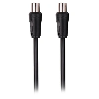 CREST ANTENNA CABLE DUAL SHIELD MALE TO MALE CONNECTOR 5MTR