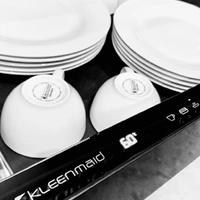 Kleenmaid Black Krystal Multifunction Culinary Drawer CDK15630