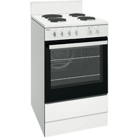 Chef 54cm Electric White Freestanding Oven CFE536WB
