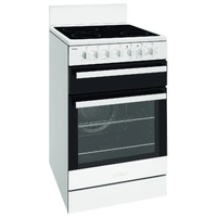 Chef 54cm Electric Fan Forced White Freestanding Oven CFE547WBB