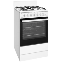 Chef 54cm Gas Conventional White Freestanding Oven CFG504WCH