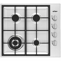 Chef 60cm Natural Gas Stainless Steel Cooktop CHG644SC