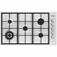 Chef 90cm Natural Gas Cooktop Stainless Steel CHG954SC