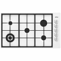Chef 90cm White Natural Gas Cooktop CHG954WC