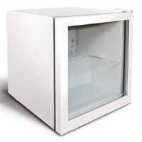 48LTR GLASS DOOR WHITE BAR FRIDGE
