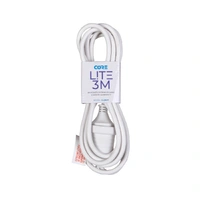 CORE LITE 3METRE POWER EXTENSION LEAD
