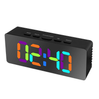Liquid Ears Slimline RGB Dual Alarm Clock CLK10412