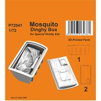 CMK 1/72 Mosquito Dinghy Box for Special Hobby kits